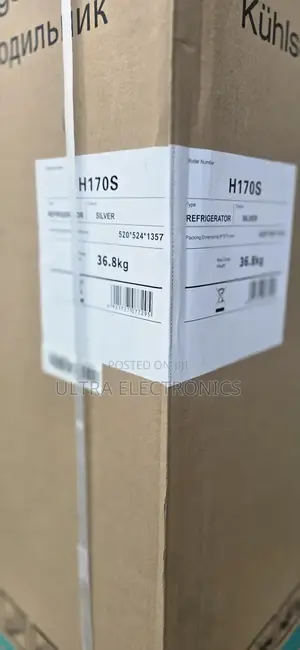 Hisense Refrigerators Packaged for Sale. Brand Including 170l