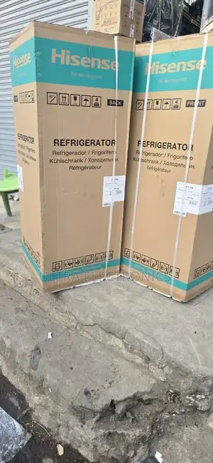 Hisense Refrigerators Packaged for Sale. Brand Including 170l