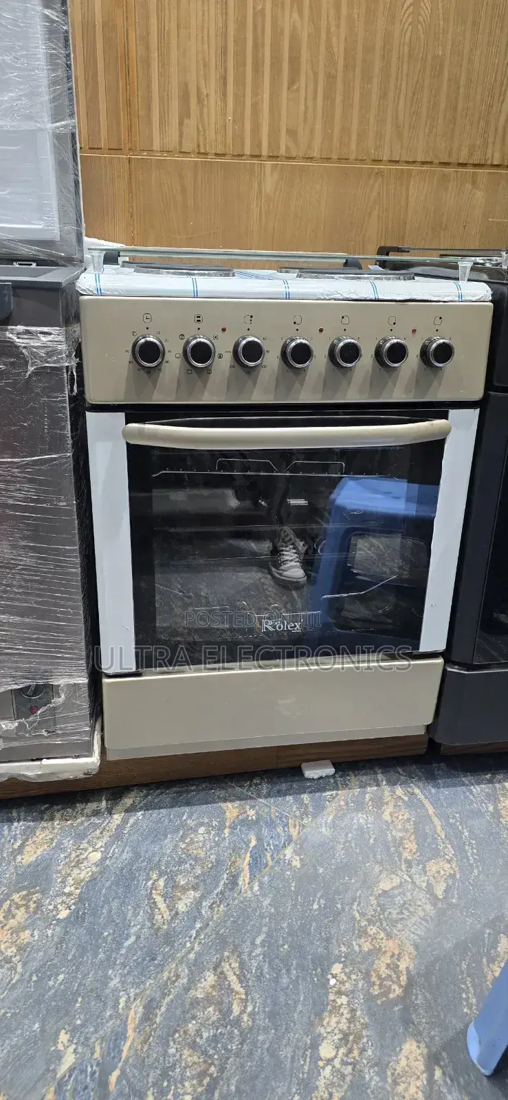 Rolex Brand Freestanding Oven and Stove, Commonly Available in a 60/60