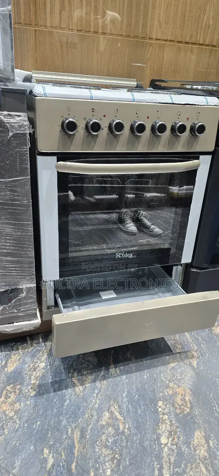 Rolex Brand Freestanding Oven and Stove, Commonly Available in a 60/60