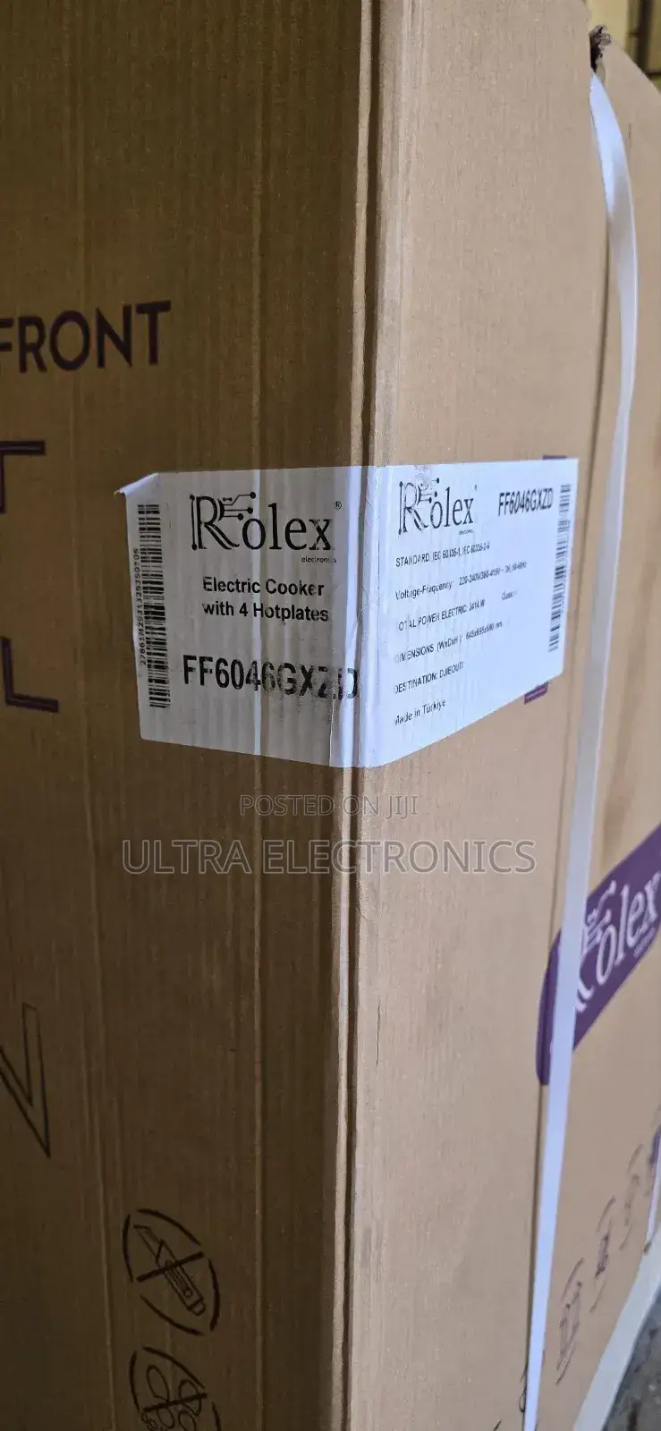 Rolex Brand Freestanding Oven and Stove, Commonly Available in a 60/60
