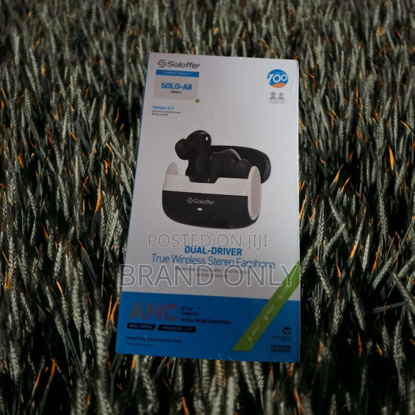 Premium Dual-Driver Stereo Earphones Solo-A8