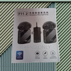 F11-2 Dual Wireless Microphone for Content Creators