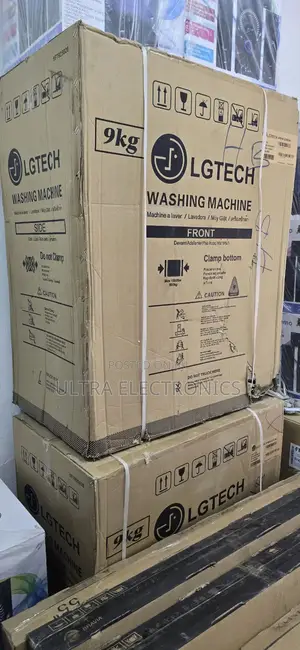Lgtech 9kg Washing Machine, Which Appears to Be a Top-Load