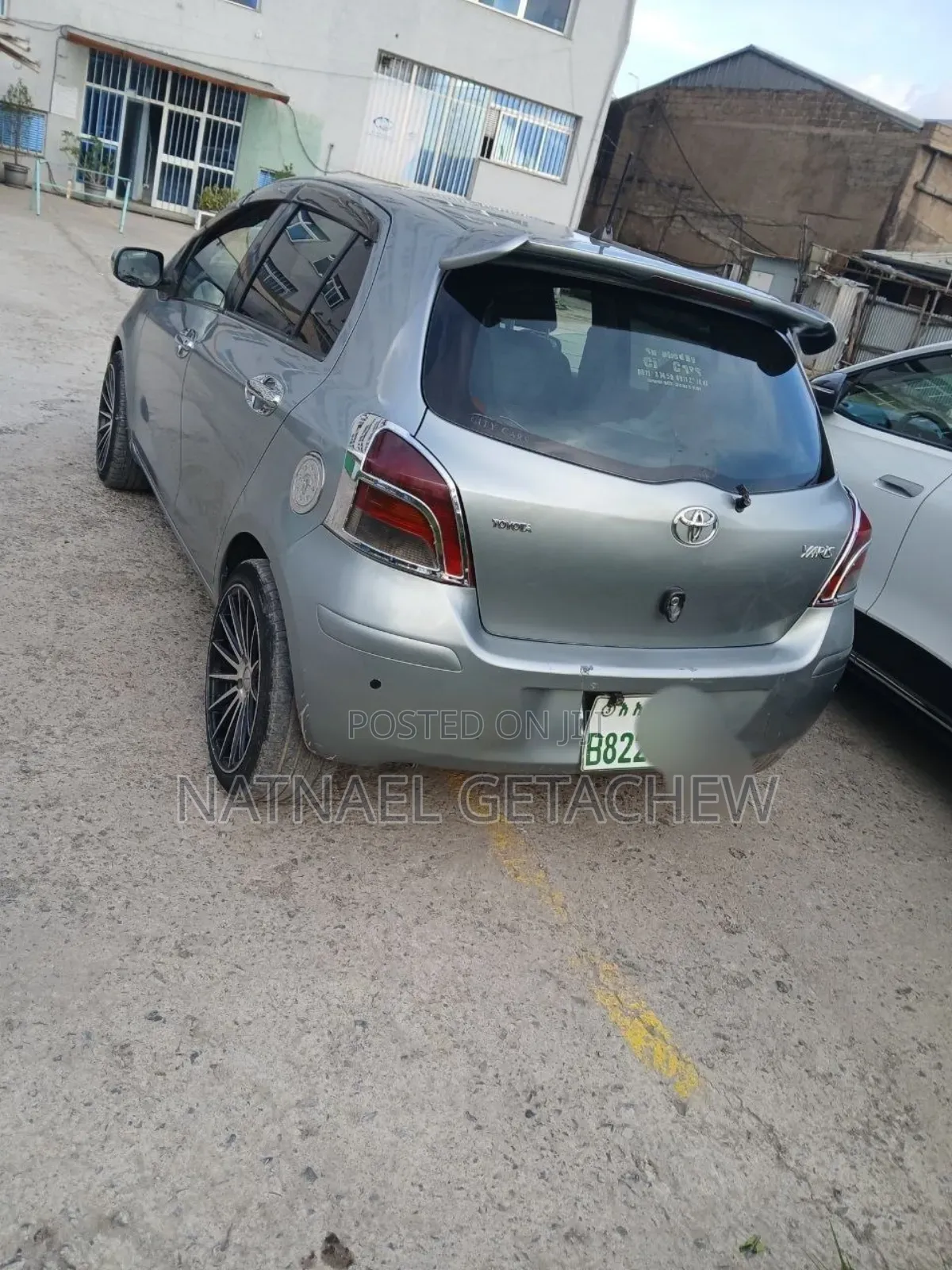 Toyota Yaris 2008 Gray