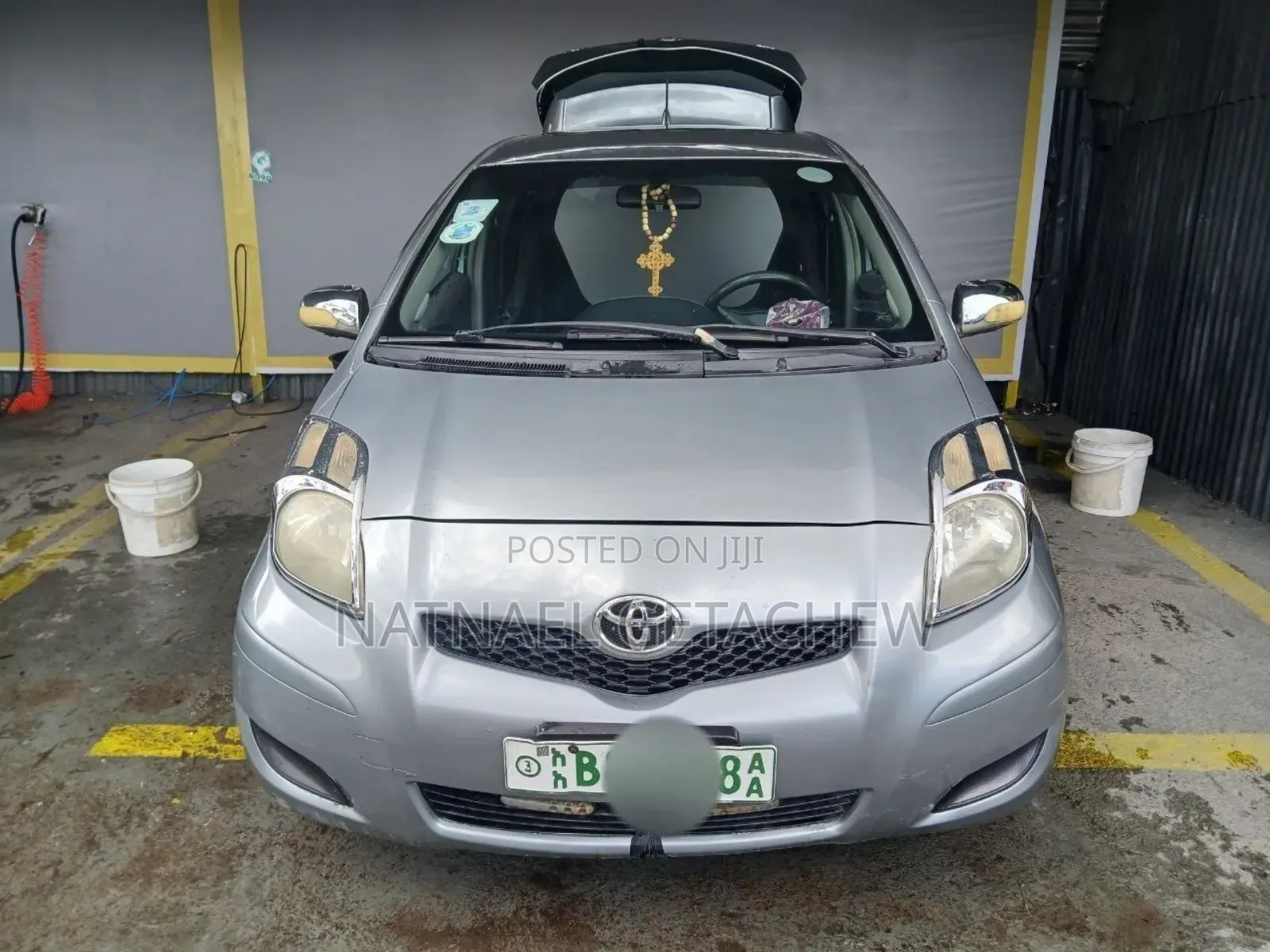 Toyota Yaris 2008 Gray