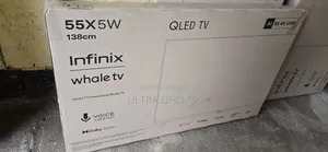 Infinix 55x5w Qled Smart Tv. It Features a 55-Inch (138cm) Ultra Hd