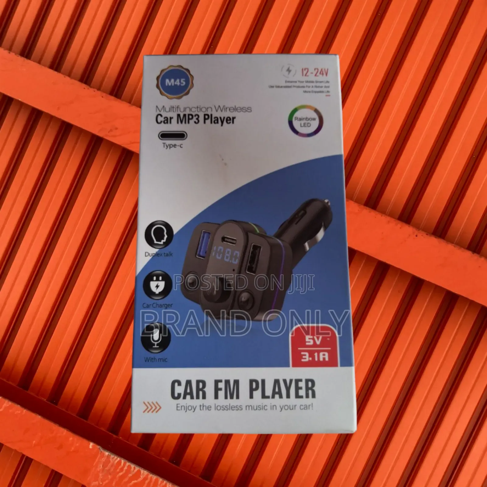 Multifunction M45 Car Mp3 With Type-C Port