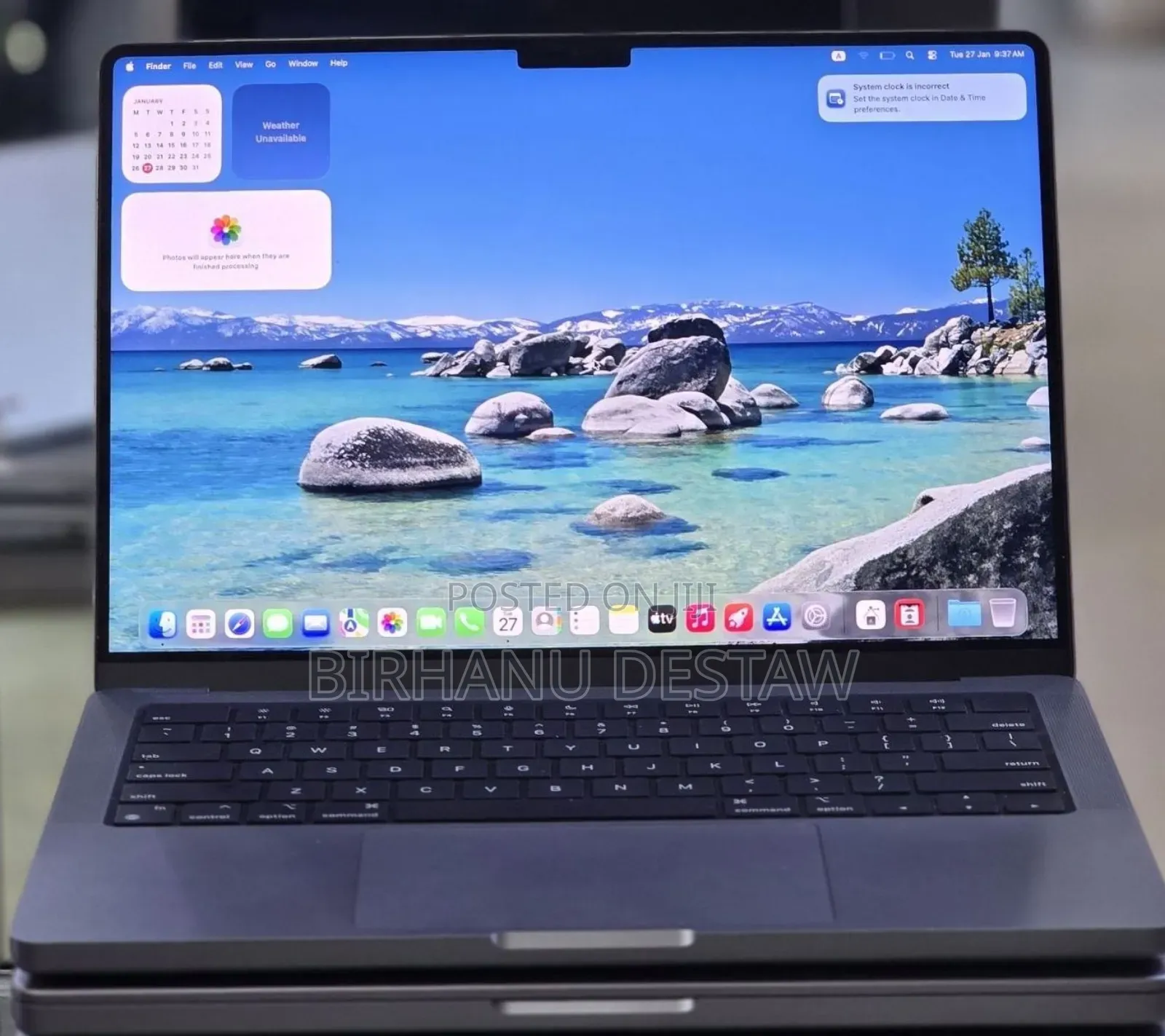 New Laptop Apple MacBook Pro M1 32GB Apple M1 Pro SSD 512GB
