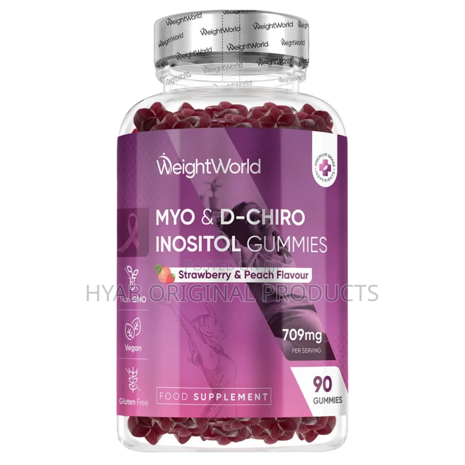 Myo D-Chiro Inositol Gummies 40:1 Ratio