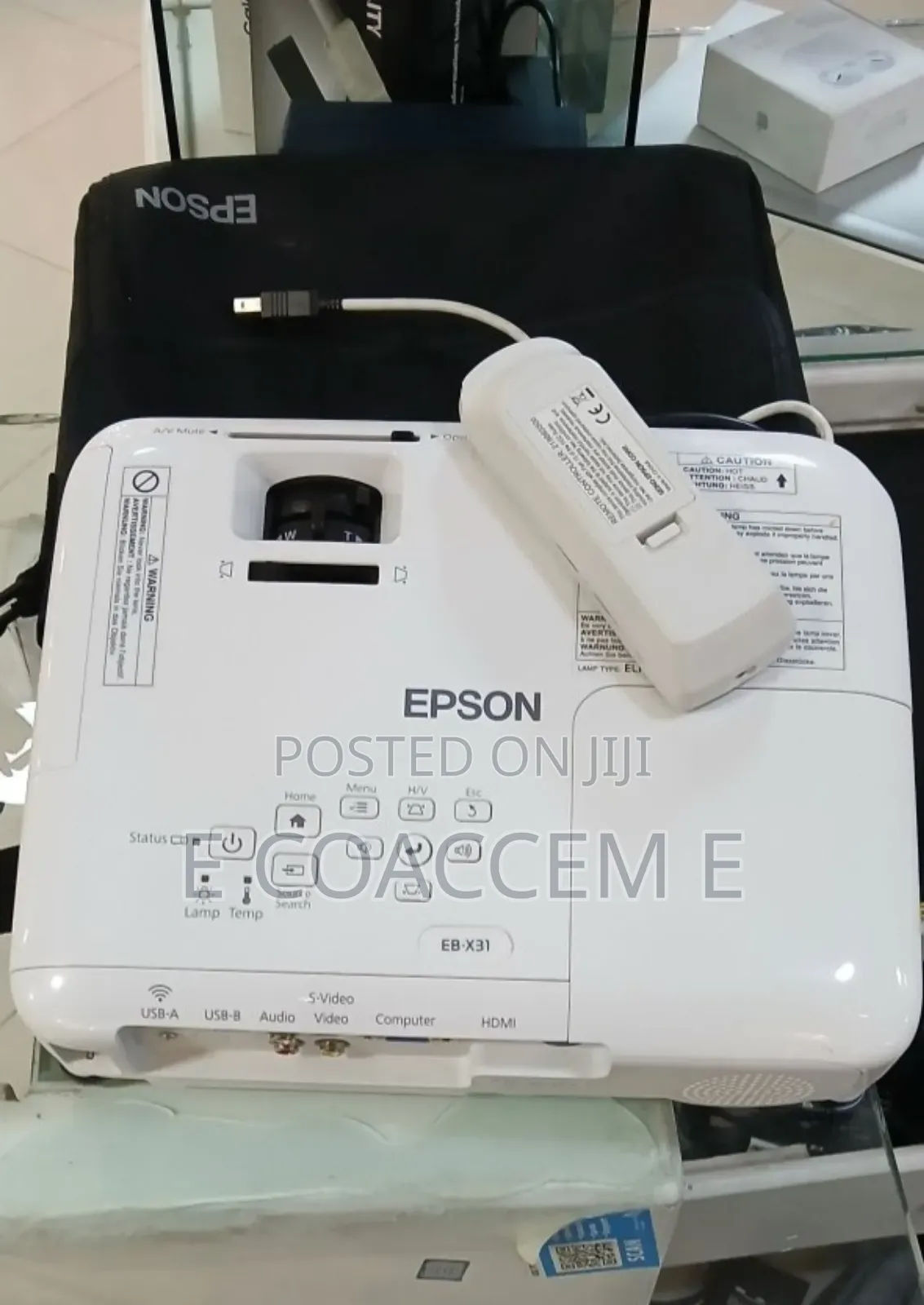 Epson Projector With Remote Model Name: