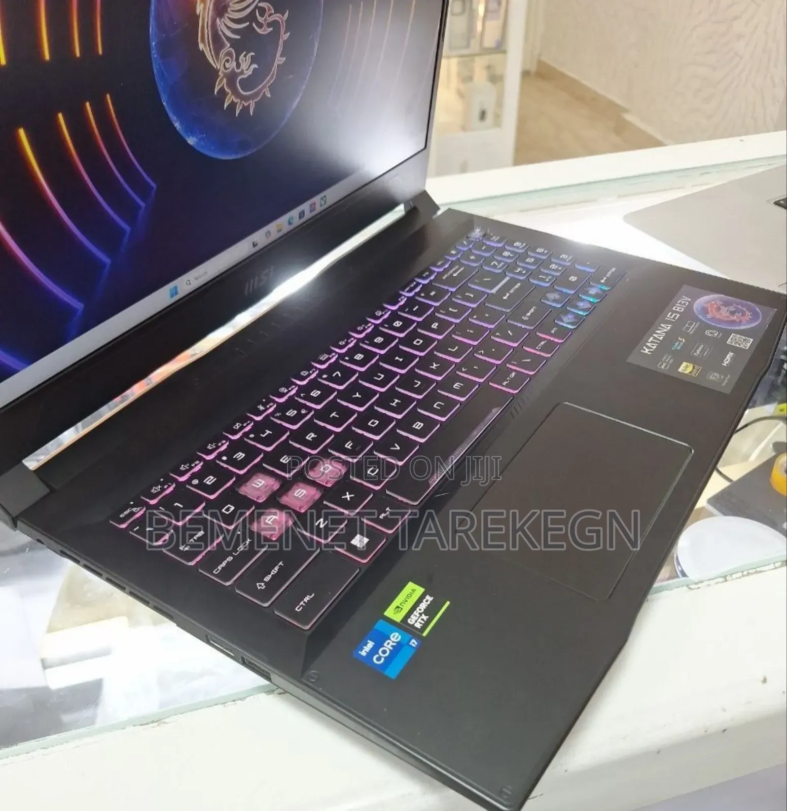 New Laptop MSI 16GB Intel Core i7 SSD 1T