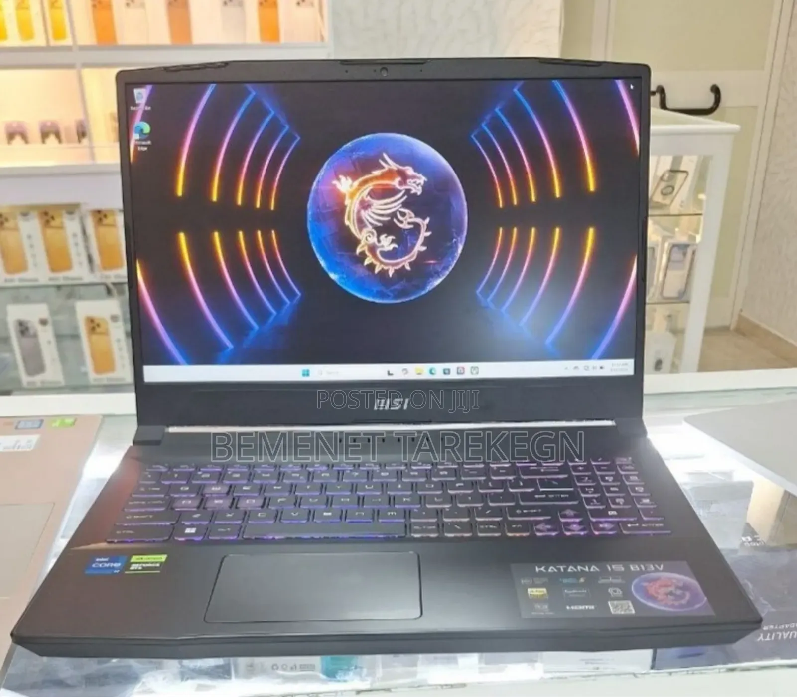 New Laptop MSI 16GB Intel Core i7 SSD 1T