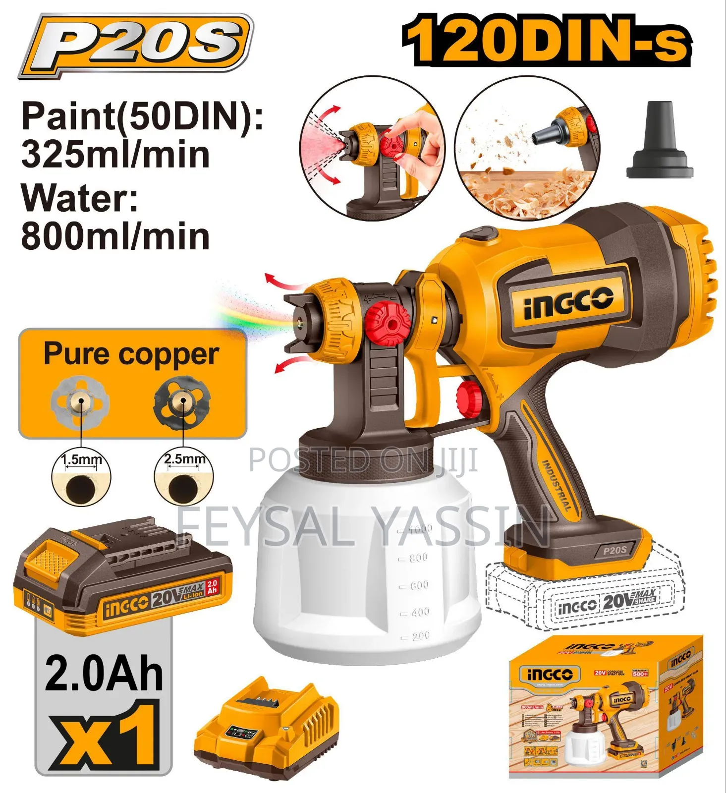 Ignco Rechargeable Spray Gun