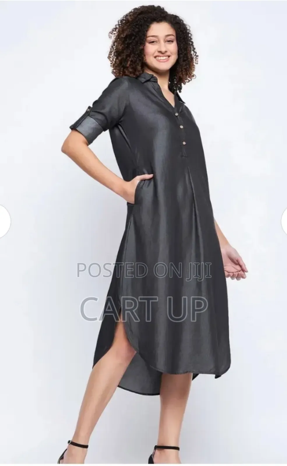 A-Line Midi Dress
