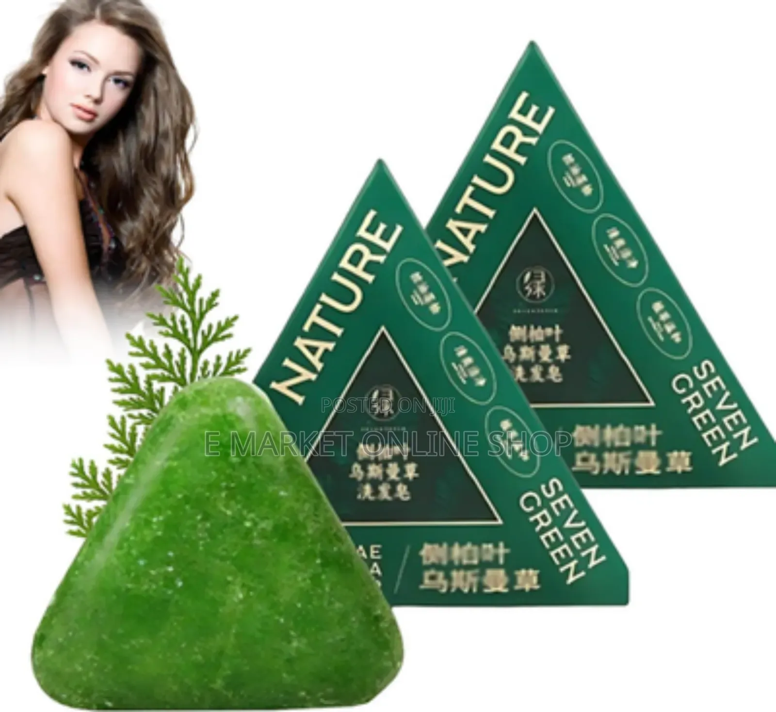 Seven Green Healthy Scalp Shampoo Bar – Herbal Formula