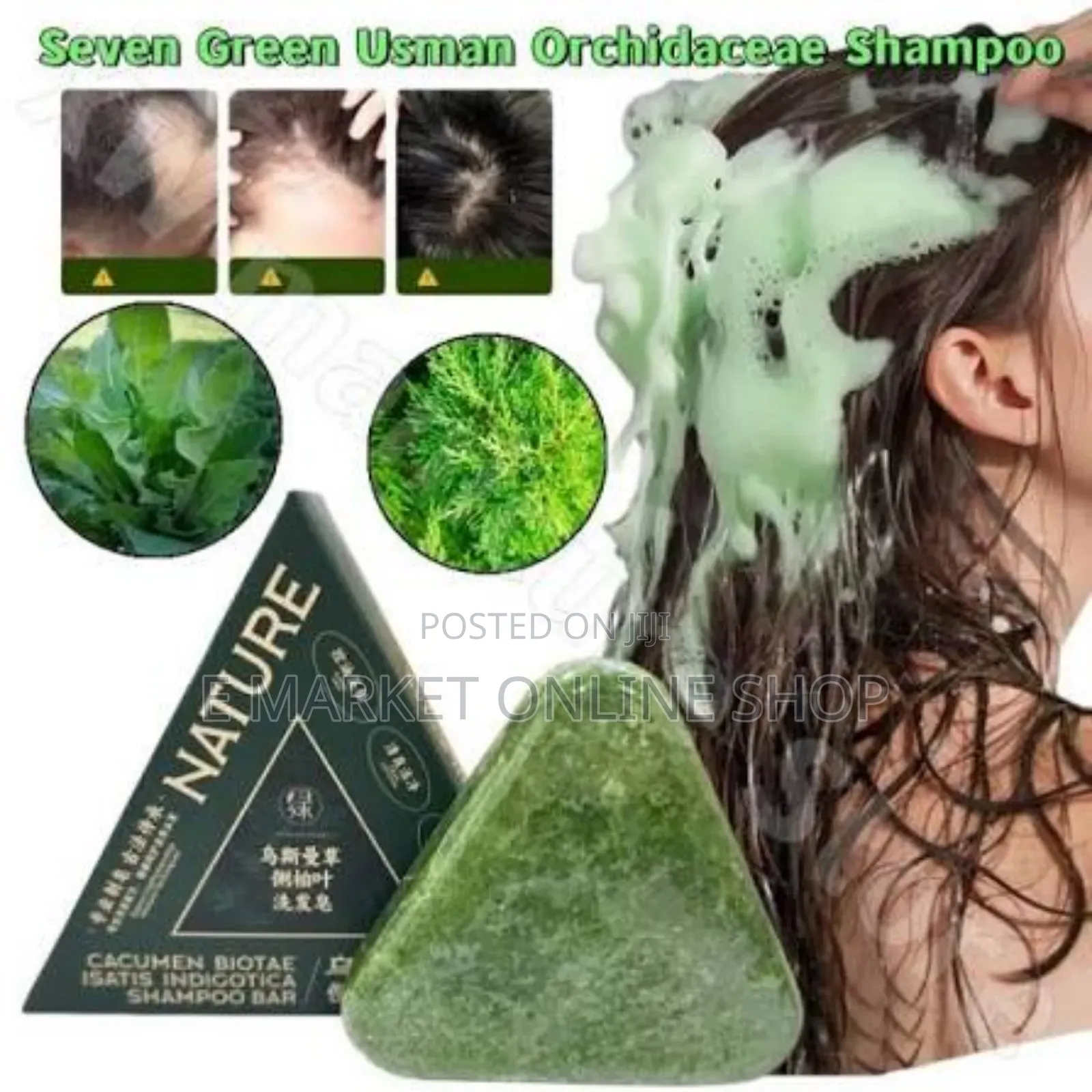 Seven Herbal Hair Care Bar – Full Protection