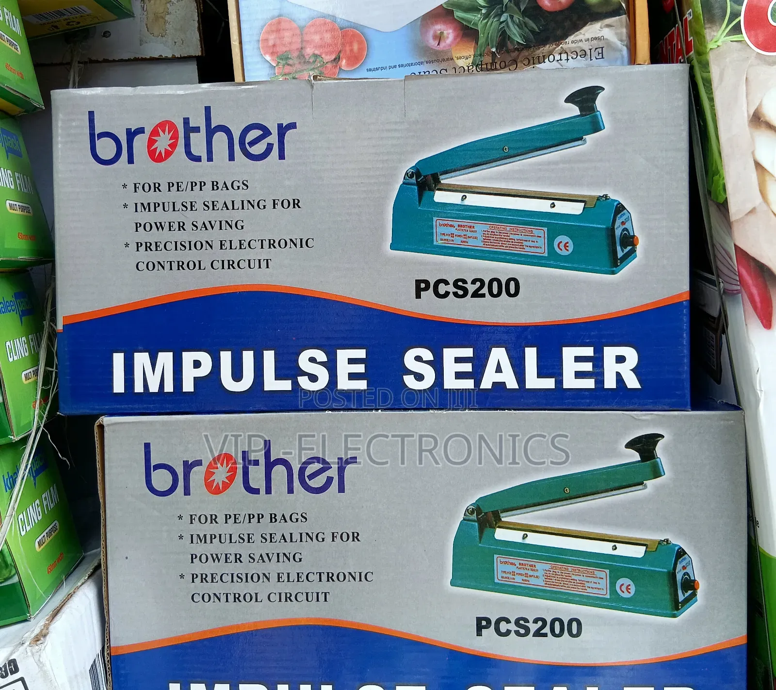 Brother Impulse Sealer High Quality Plastic Bag Sealing Machine