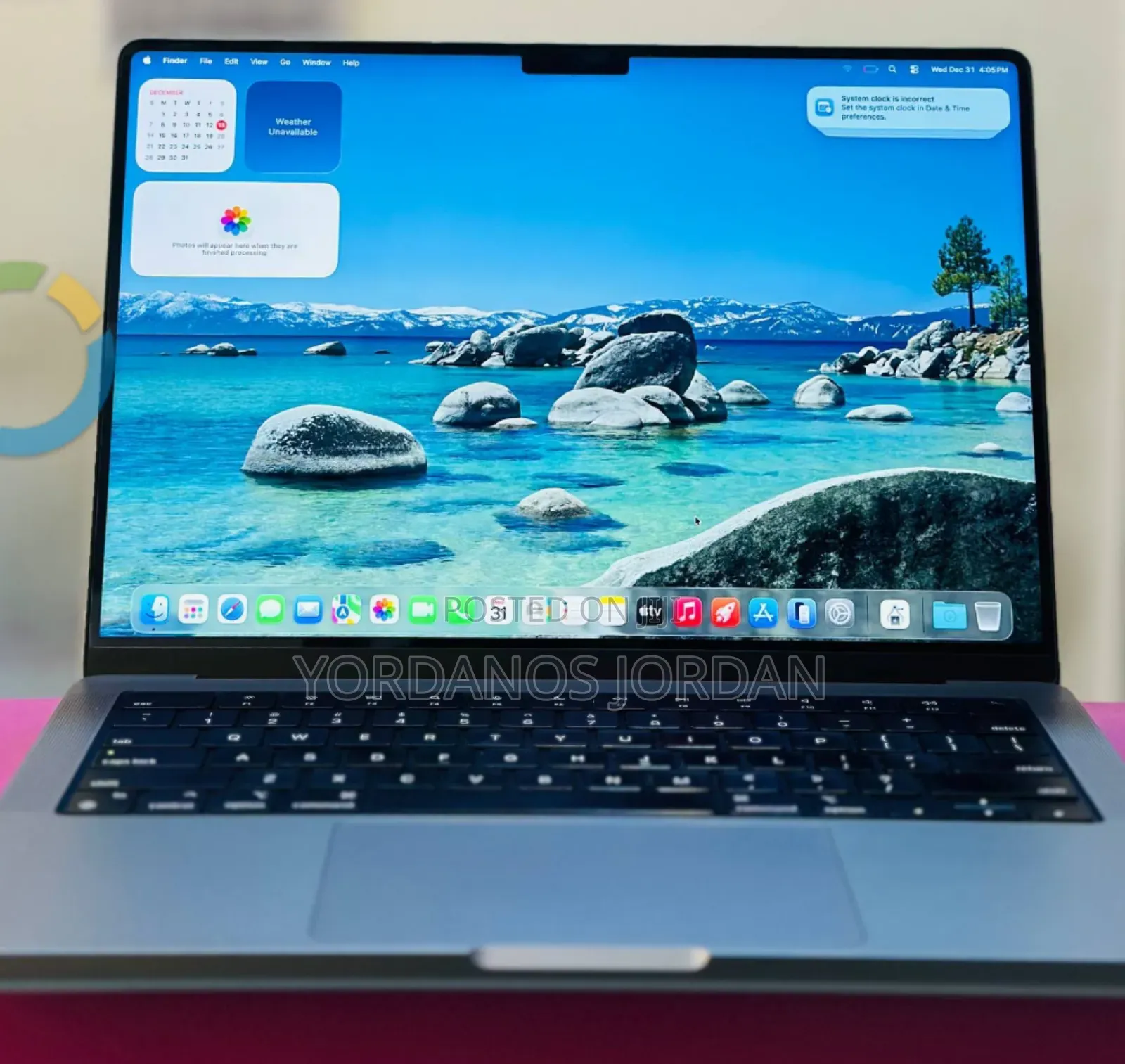 New Laptop Apple MacBook Pro M1 16GB Apple M1 Pro SSD 512GB