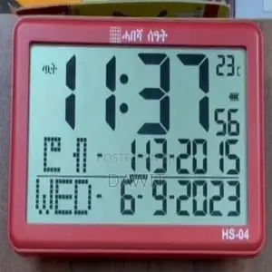 Habesha Digital Clock / ሐበሻ ሰዓት