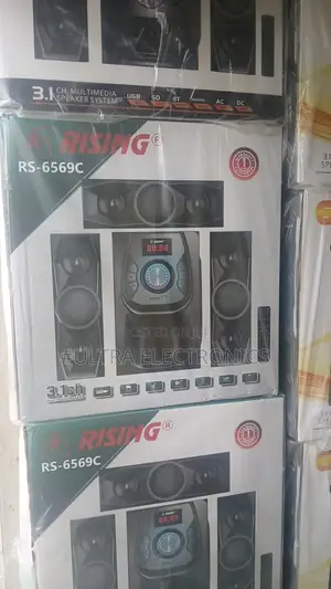 Rising Rs-6569c 3.1 Channel Multimedia Speaker System, Available