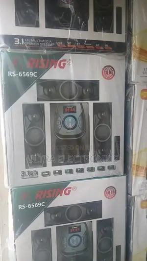 Rising Rs-6569c 3.1 Channel Multimedia Speaker System, Available