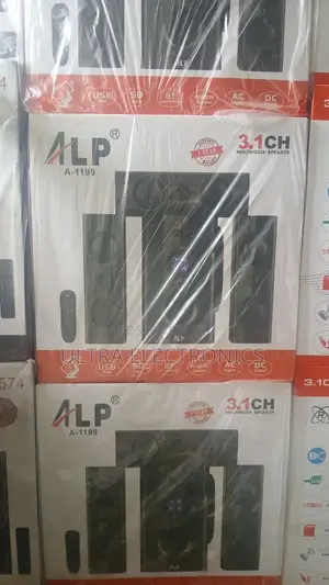 Speaker Alp a-1199 3.1 Channel Multimedia Speaker System.Connectivity: