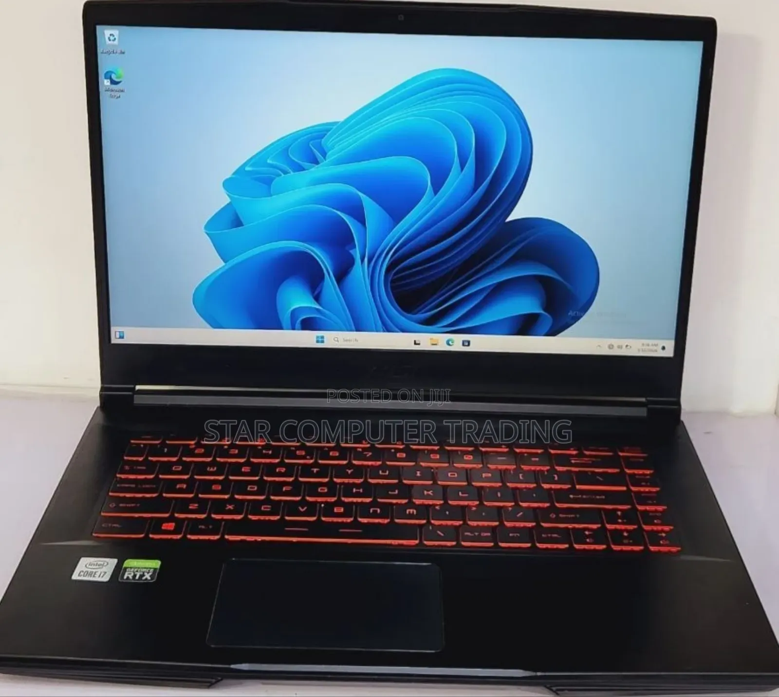 New Laptop MSI GF63 16GB Intel Core i7 SSD 512GB