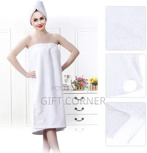 5 PCS Complete Bathrobe Shower Set