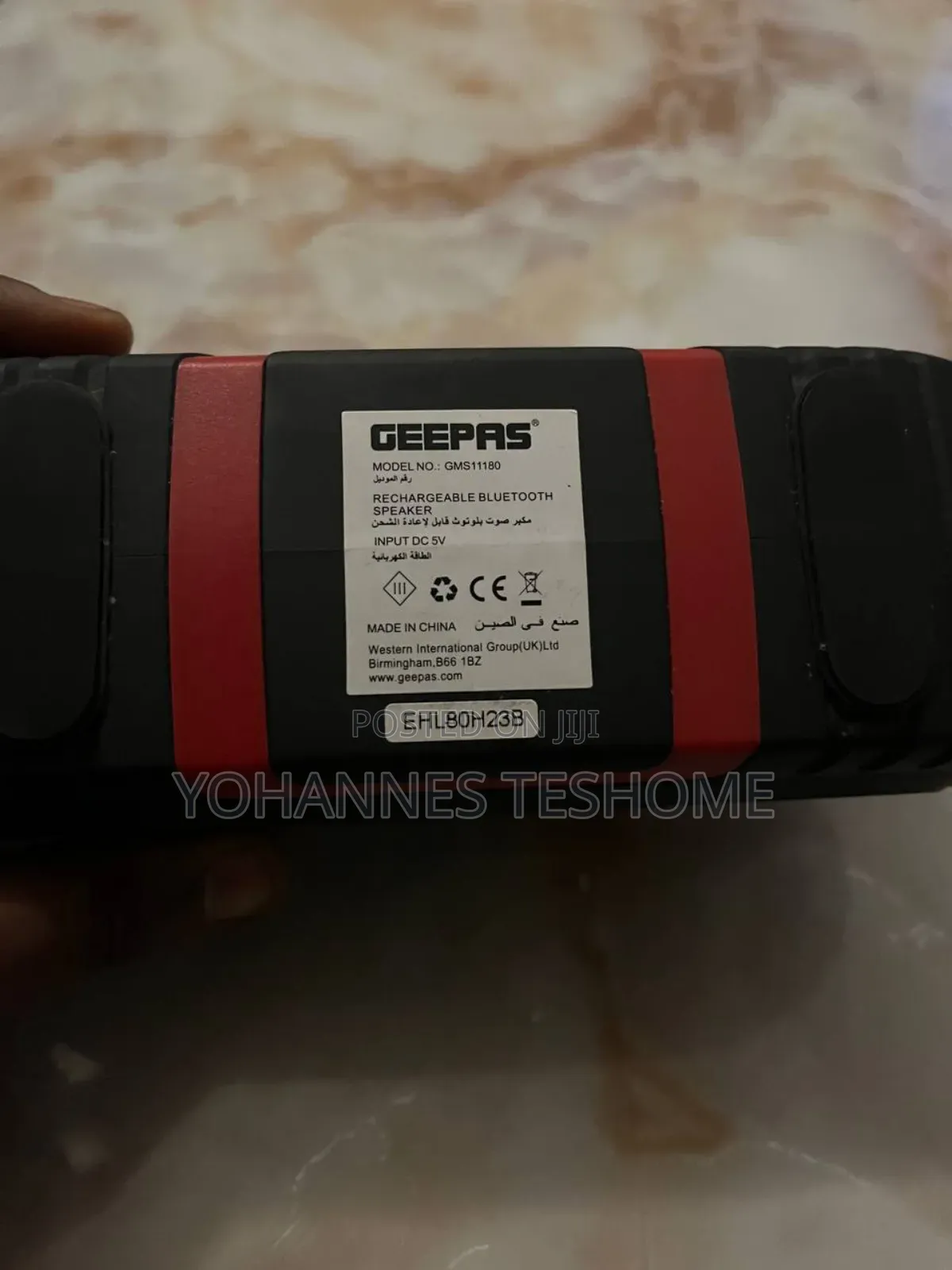 Speaker Geepas