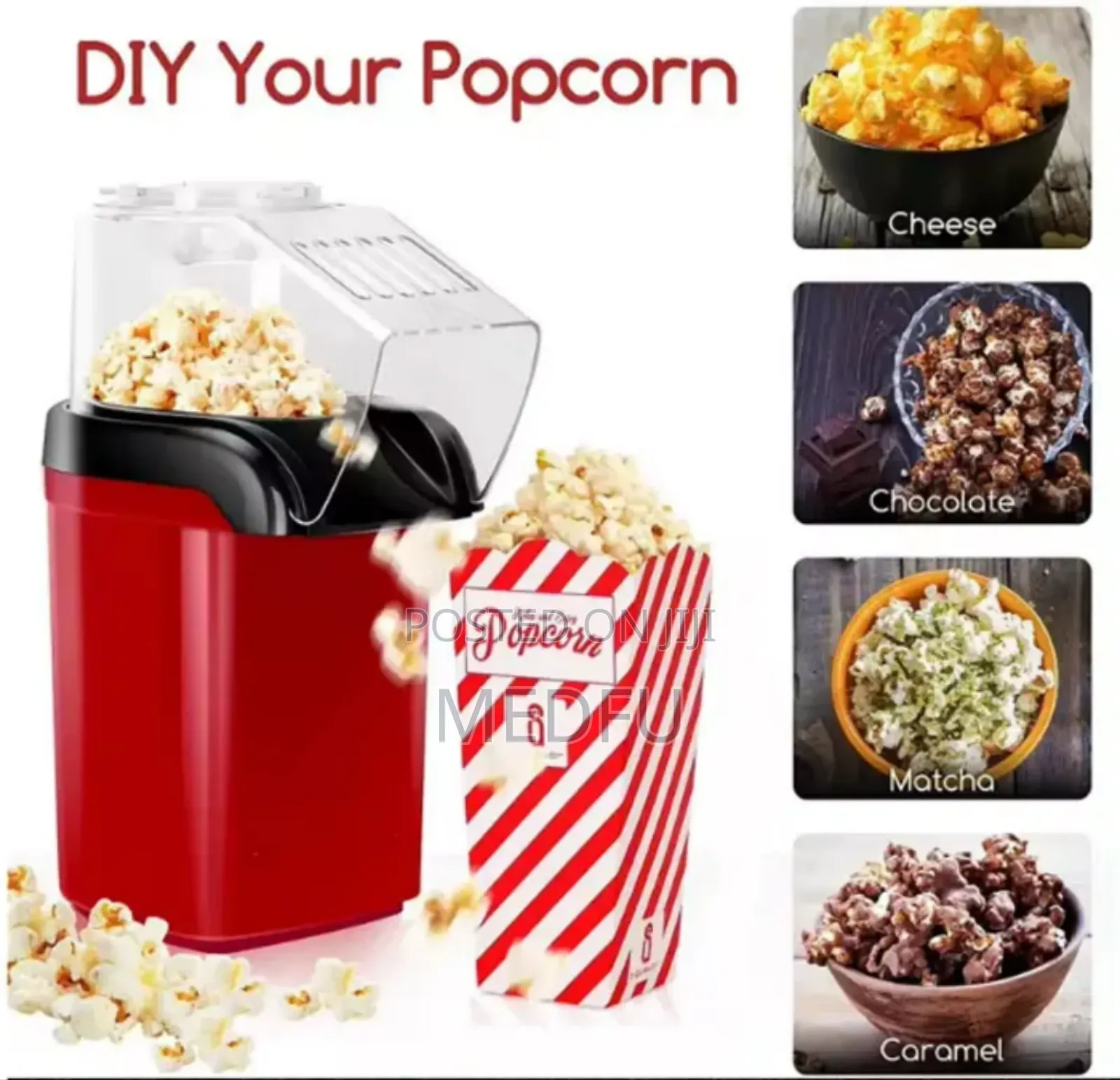 Automatic Mini Electric Popcorn Maker