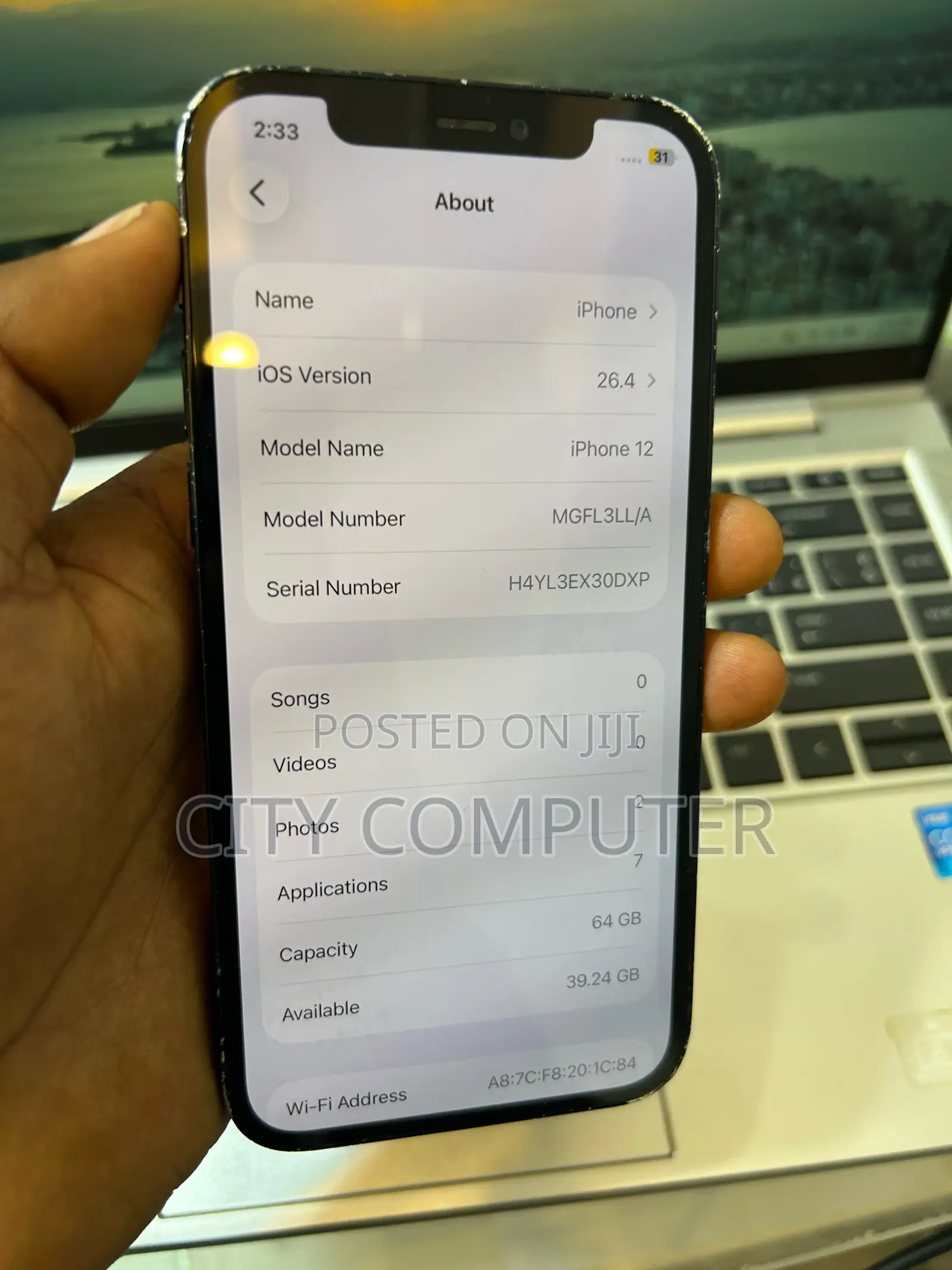 Apple iPhone 12 64 GB Black