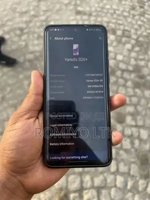 New Samsung Galaxy S20 FE 5G 256 GB Black