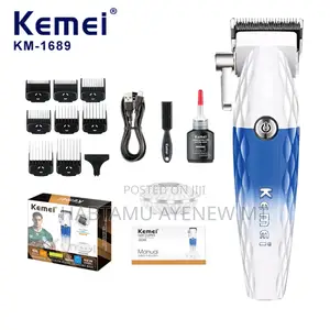 10 W Kemei Hair Clipper Trimmer ኬሚ የፀጉር ማስተካከያ ትልቅ ሀይል