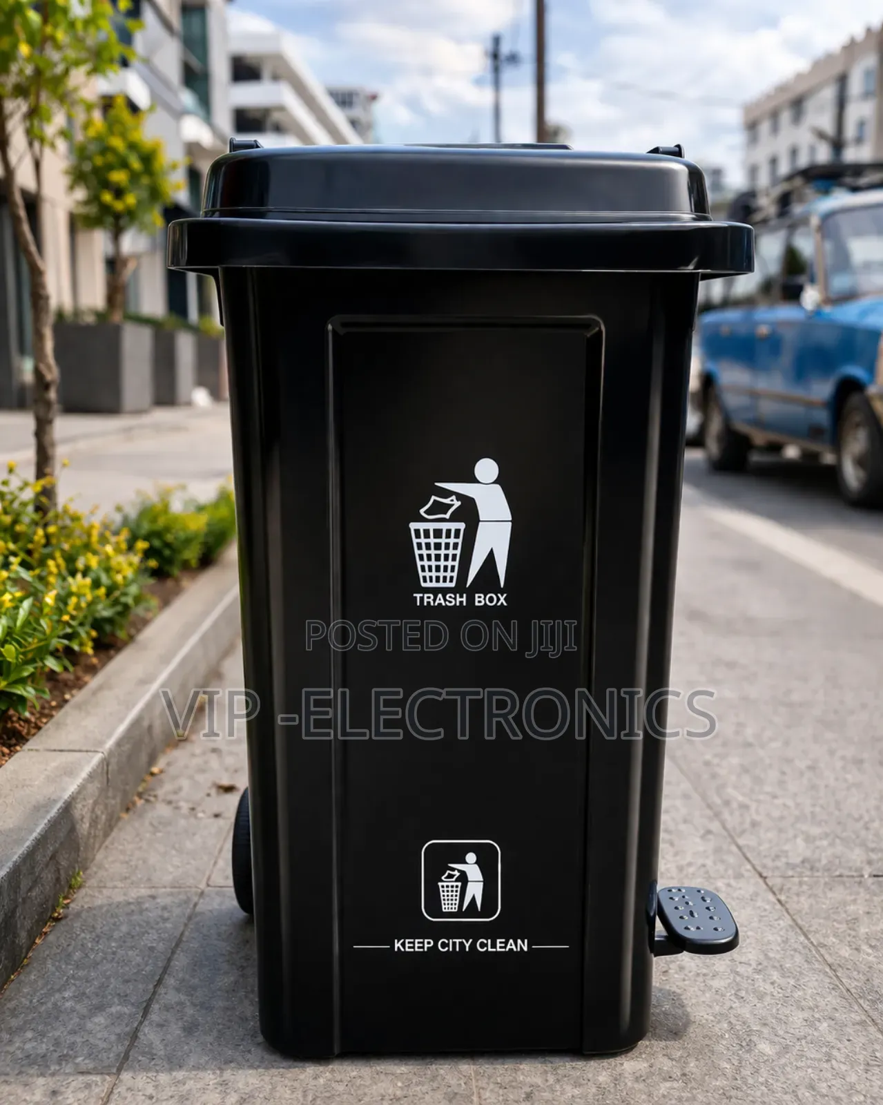 Garbage Trash Box Bin 100 Liter High Quality