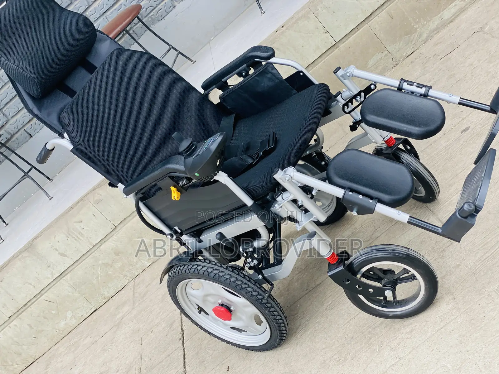 Electric Wheelchair for Elderly Foldable With Lithiumbattery Motor