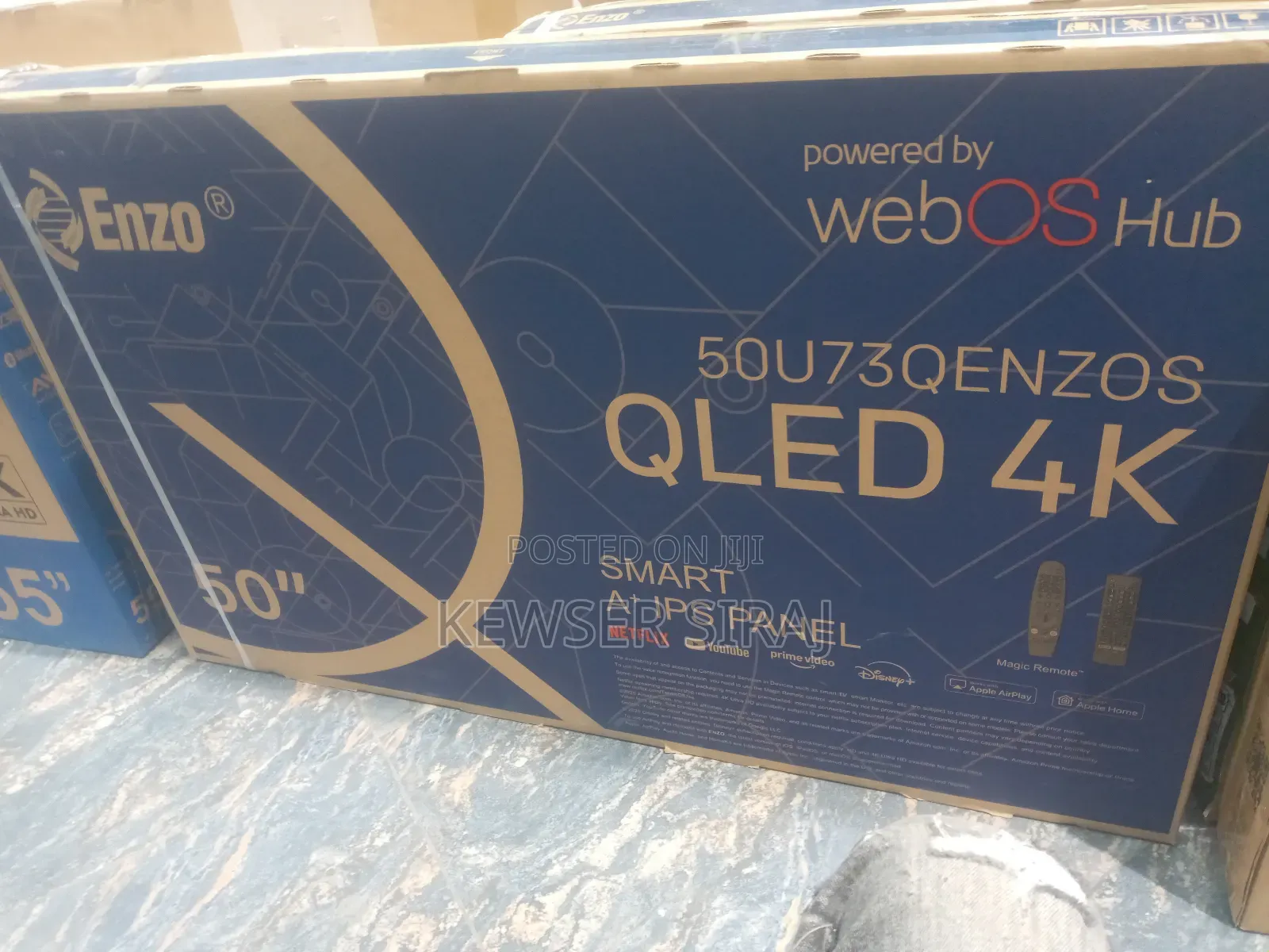 Enzo Tv 50inch Smart Android Qled