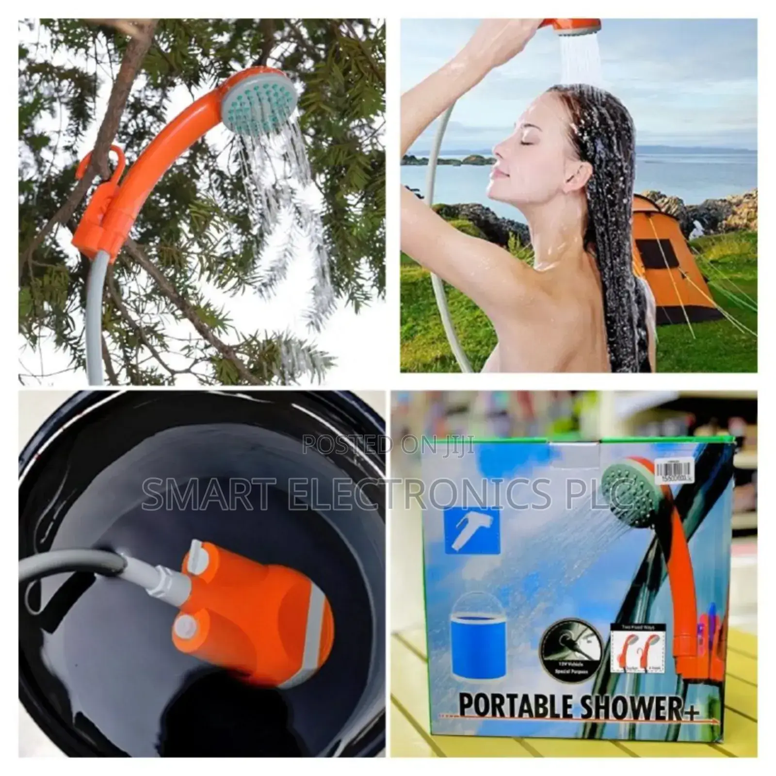 Shower, Specifically Identified as a Rechargeable Battery-Powered