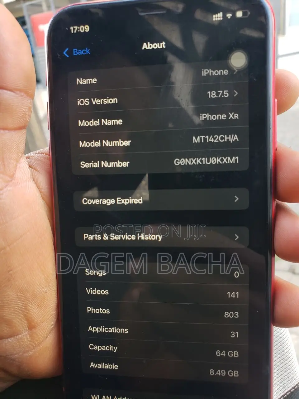 Apple iPhone XR 64 GB Red