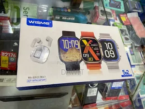 Wisme Smart Watch and Airpod