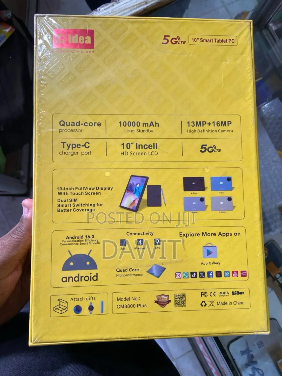 New C idea CM8800 Plus 1 TB Black