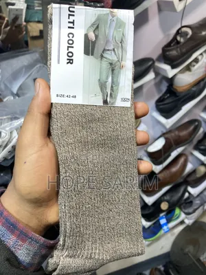Quality Men’S Ribbed Cotton Socks