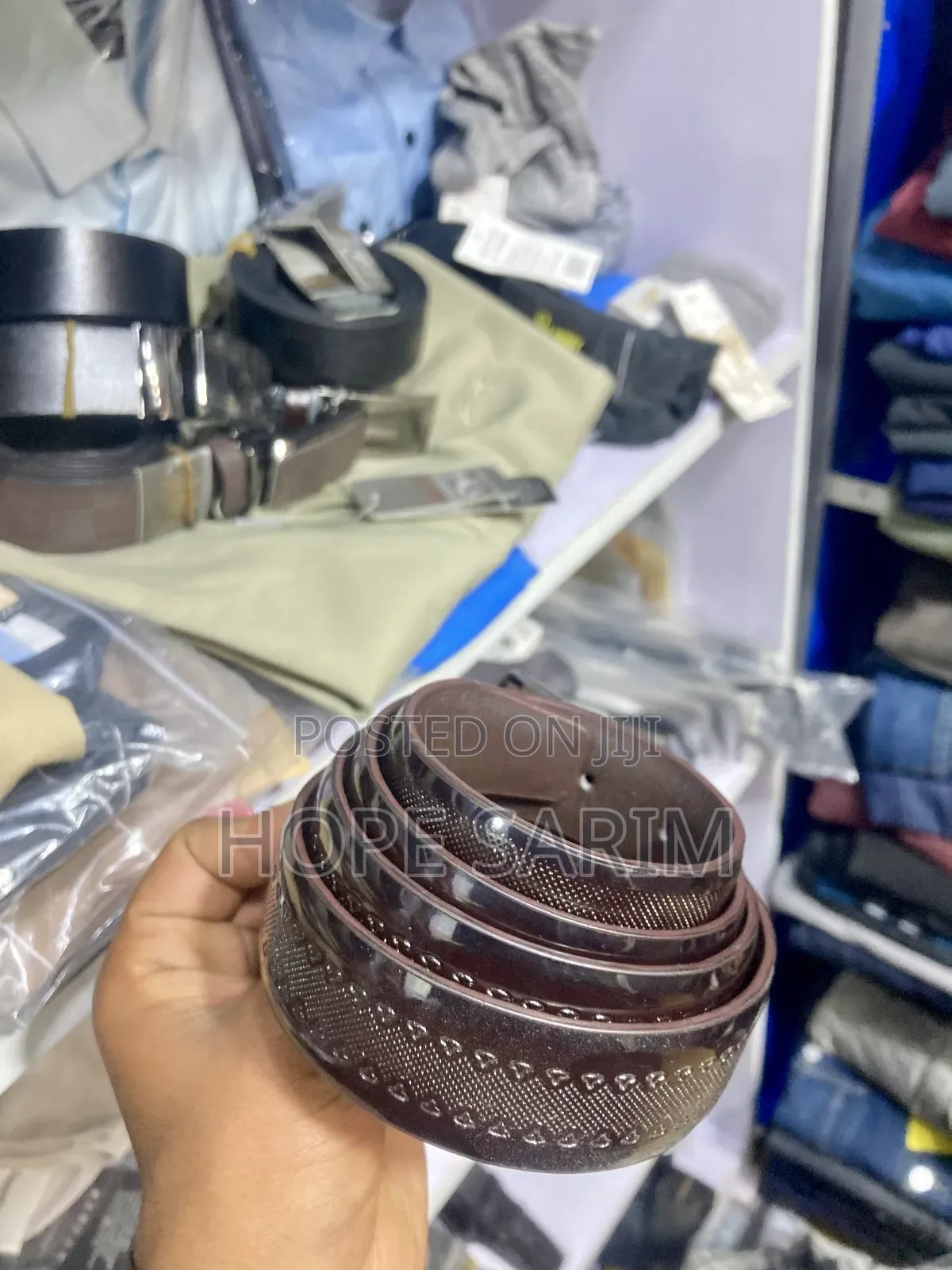 ምርጥ ጥራት ያለው የወንድ ቀበቶ -