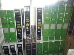 Ronix Smart Tv 50 Inch Andraid New Doubel Gelass 2025 Quality Tv Nw