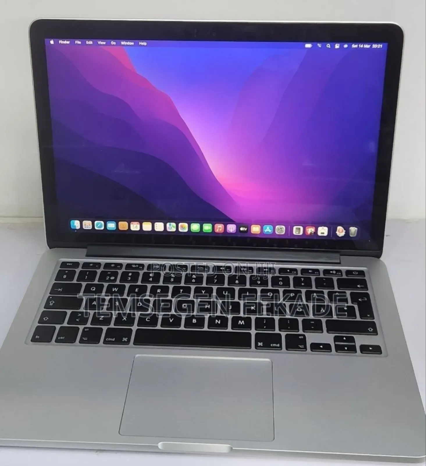 New Laptop Apple MacBook Pro 2015 16GB Intel Core i7 SSD 512GB