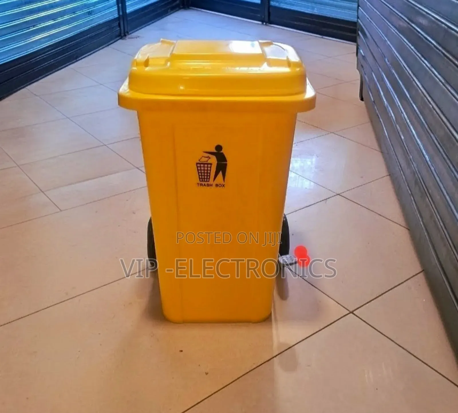 Garbage Trash Box Bin 100 Liter Durable Large Waste Container