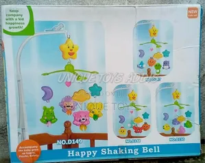Happy Shaking Bell Baby Cot Mobile – Sweet Dreams Start Here