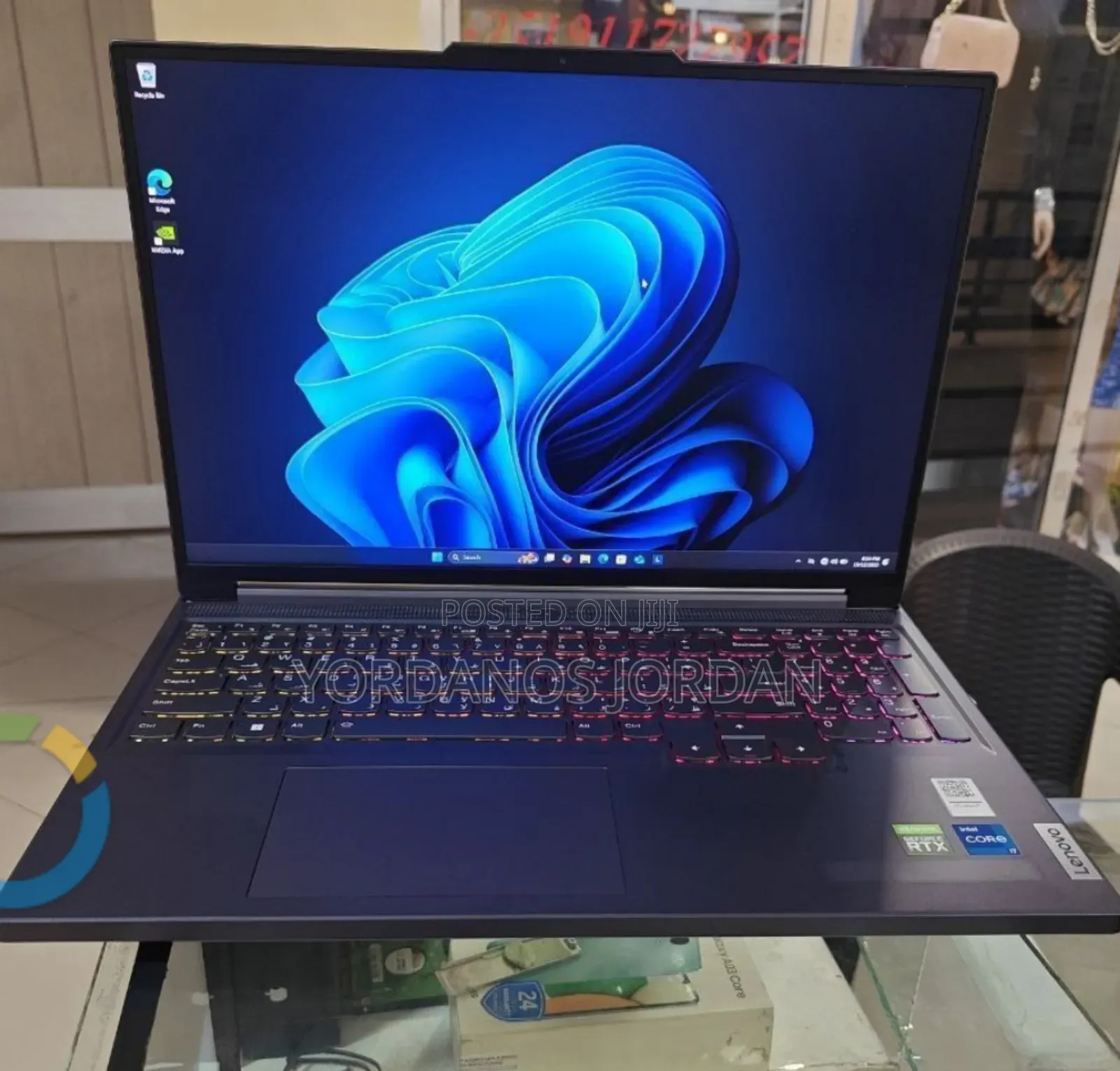 New Laptop Lenovo Legion Slim 5 16GB Intel Core i7 SSD 512GB