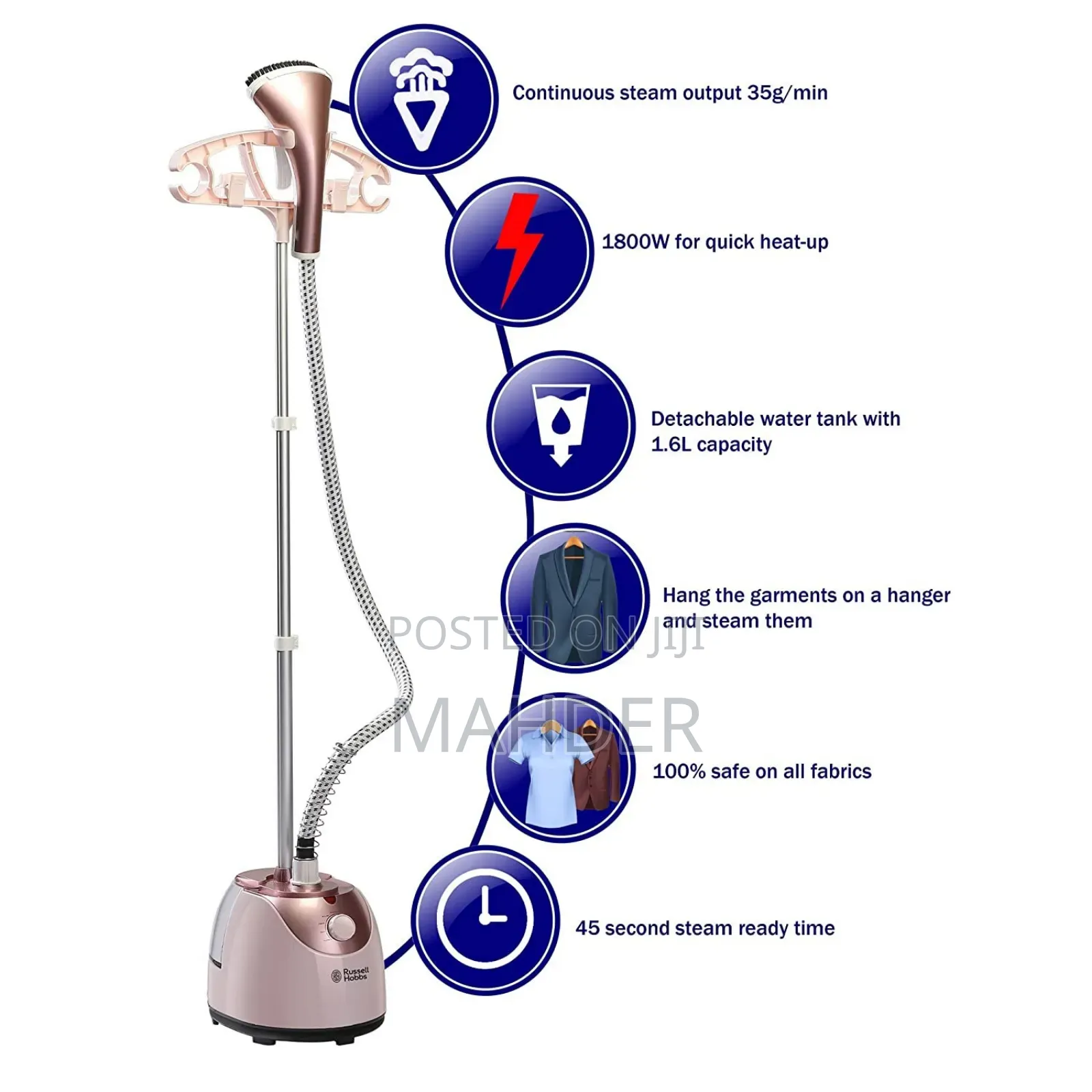 Standing Garment Steamer (Yekum Metekosha )