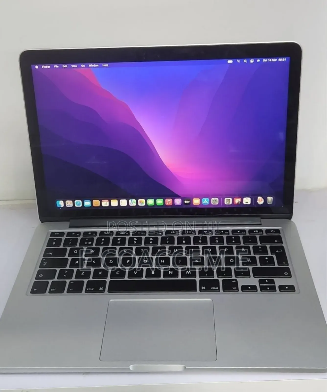 New Laptop Apple MacBook 16GB Intel Core i7 SSD 512GB